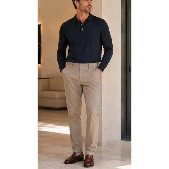 Jack Archer Other - Jack Archer Jetsetter Tech Pants 36 x 28 Oak Khaki Travel Performance Stretch